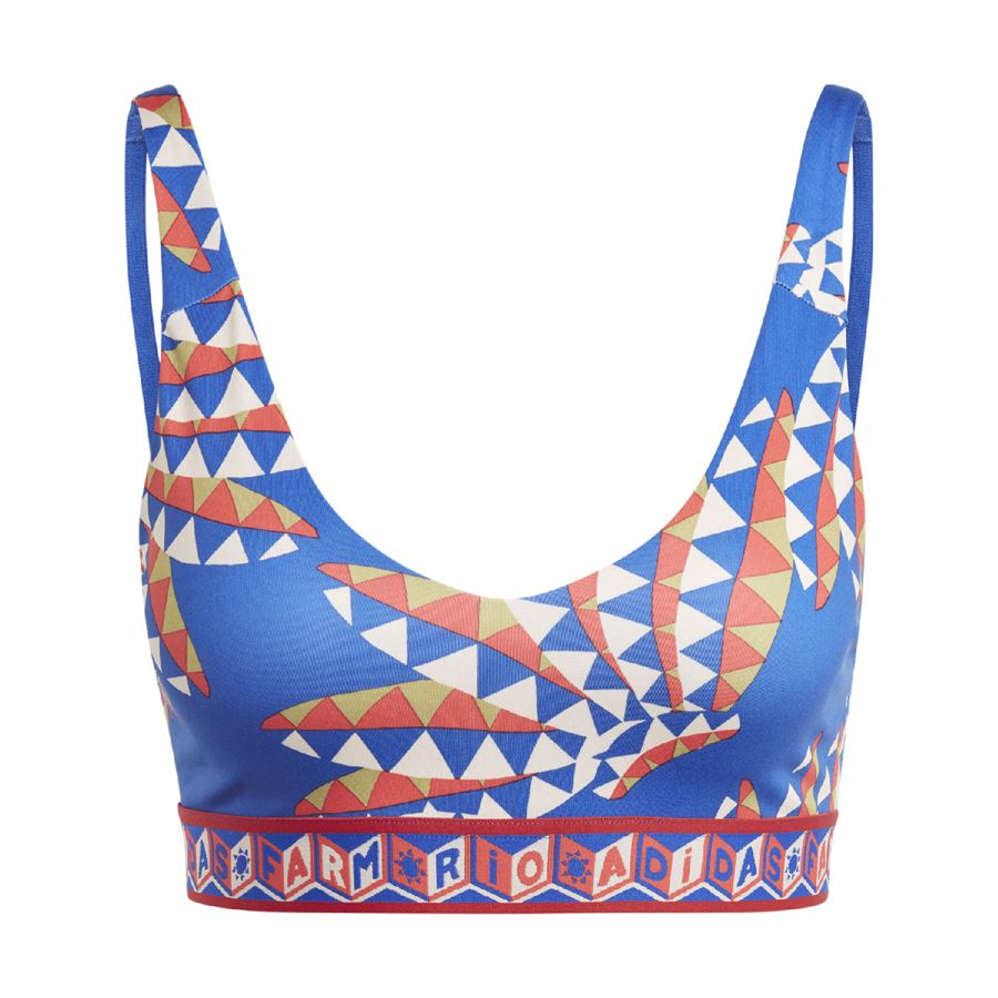 Reggiseno sportivo adidas x FARM Rio Medium-Support Adidas | IN3750X